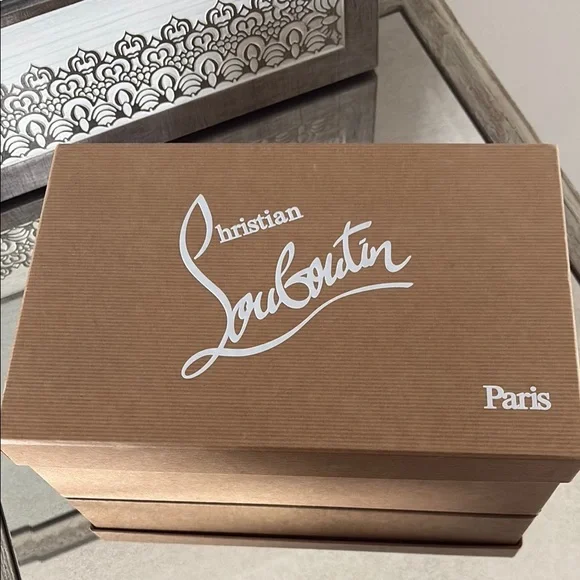 Christian Louboutin | Shoes | Christian Louboutin Tan Box  display picture 1